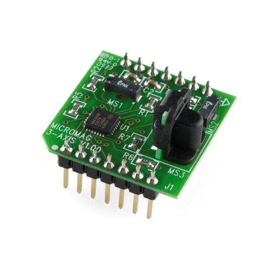 This module operates using the SPI communication protocol.