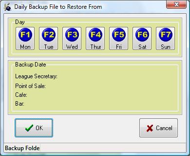 Restoring a League from an Automatic Daily Backup Restoring a league from an automatic daily backup can be a little daunting and confusing at first.