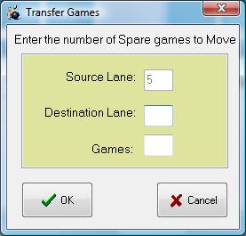 Select the starting lane of the group and then select the lane that is at the end of the desired group of lanes ensuring that both lanes are highlighted 2.