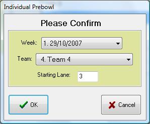 Individual Pre Bowls Individual pre bowling is where a bowler completes league games before the league bowls for the scheduled date.