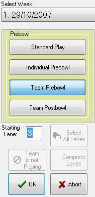 Team Pre Bowling Team pre bowling is where a team completes league games before the league bowls for the scheduled date. To complete a team pre bowl, simply follow these easy steps: 1.