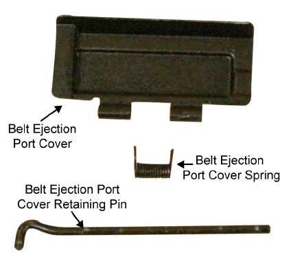 TM 8370-50107-IN/18 0014 00 WARNING The belt ejection port cover is under spring tension; use care when removing or installing it.