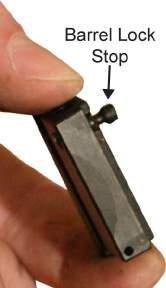Install the feed lever retaining pin from the rear side of the receiver using a punch and hammer. Refer to Figure 31.