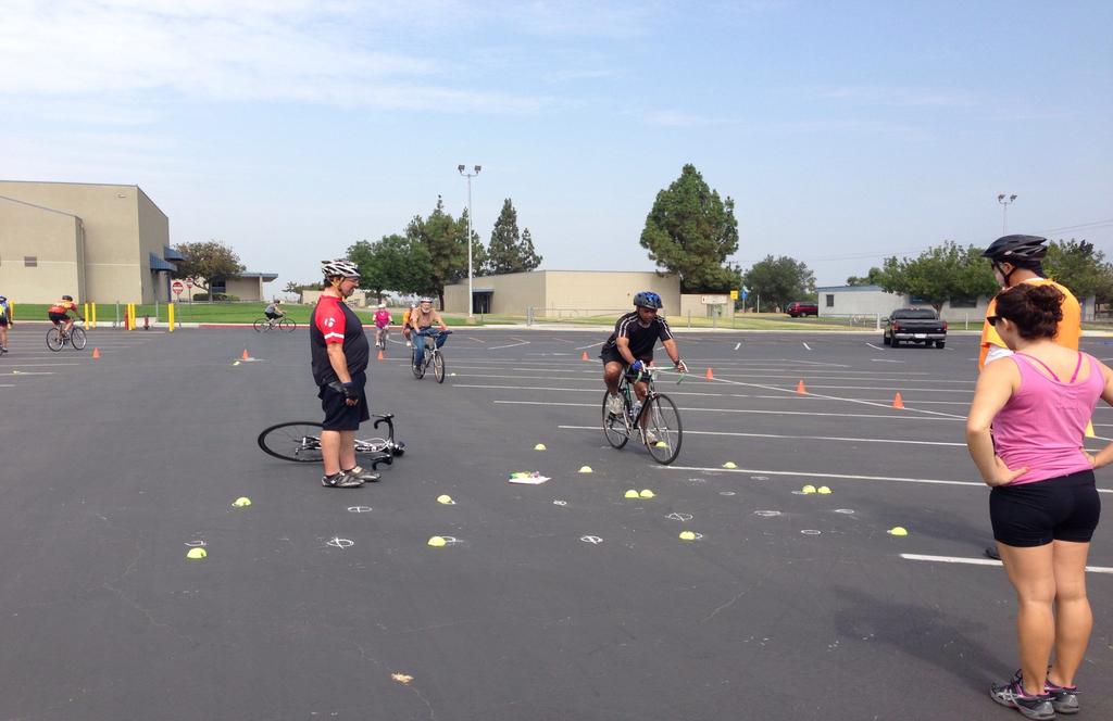 OTS Grant: Bicycle Safety Classes 10 Empower people to be confident & safe when riding