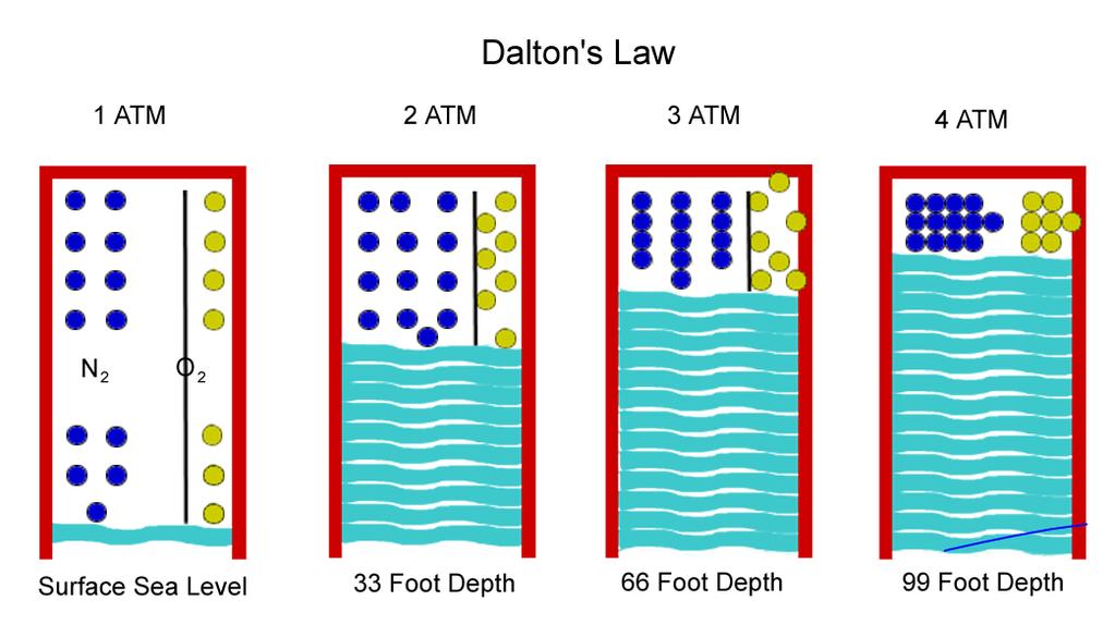 Gas Laws - Dalton and Henry Dalton s Law - in a mixture of nonreacting gases, the
