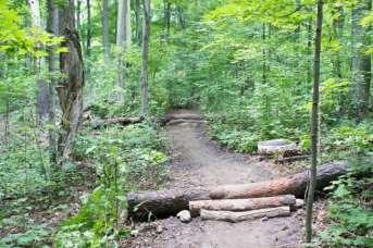 building trails Special rides with influential in MTB community, prior to opening Test rides