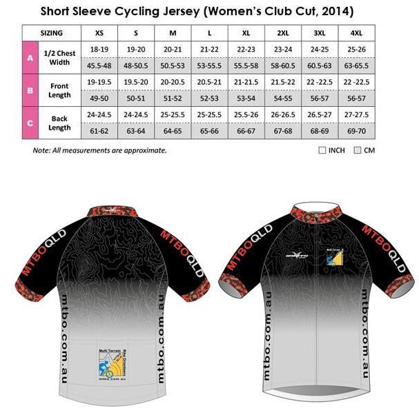 MTBO Club Jerseys Our club jerseys are available for $60.