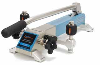 Pressure / Process Calibration Equipment Improved Methods for High Pressure Pneumatic Calibrations in the Field Are you tired of dragging a nitrogen bottle and dead weight tester out to the field to
