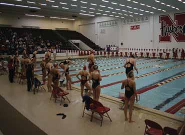 NEBRASKA SWIMMING AND DIVING coaching staff season review athletic administration husker history All-Time Results & Records Year-by-Year Results Year Won Lost Conf. Coach 1975-76...7...0... 2nd.
