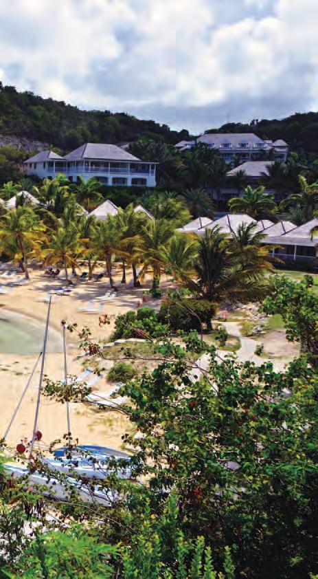 Yes, you too can race in Antigua just charter a bareboat for some hot competition One of the spots on the Caribbean coast I especially liked is the Cocos Hotel, whose cozy bungalows are perched on a