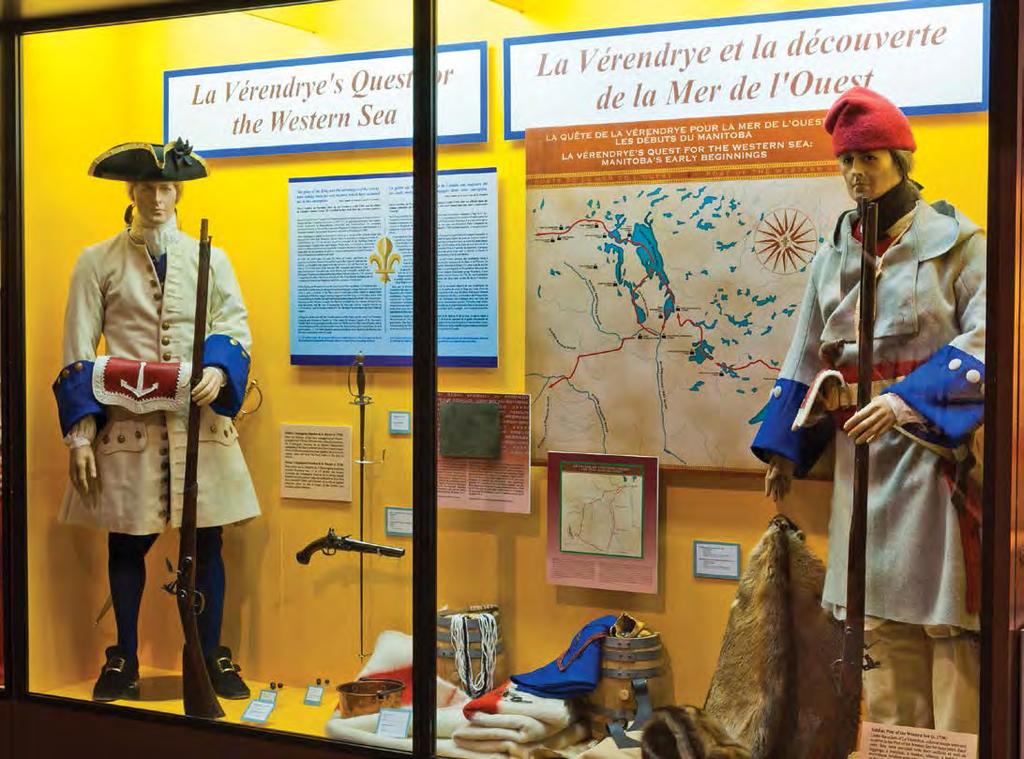 A special display was opened at the Museum of Manitoba, Winnipeg, in 2013 to celebrate the 275th anniversary of when La Verendrye built Fort Rouge.