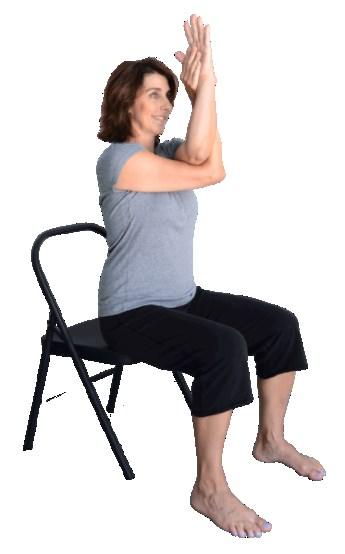 Adult Activities YOGA with Lyn Shoots CHAIR YOGA Chair Yoga is a soft yoga that is practiced sitting in a chair or using the chair for support.