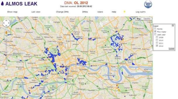 London 2012 Monitoring technologies Once installed,