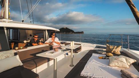 yachtsmen turning their backs on tradition and who want to realise their dreams. Due to their spaciousness, attractive design and innovative solutions, Bali Catamarans are also ideal for charter.