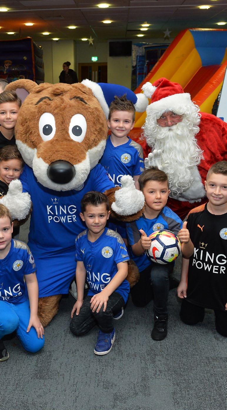 Supported by LCFC s Community Trust, the day proved a hit with youngsters looking to hone their football skills - with certificates and gifts rounding off the day in style.
