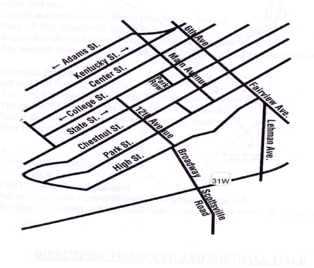 Map of Downtown