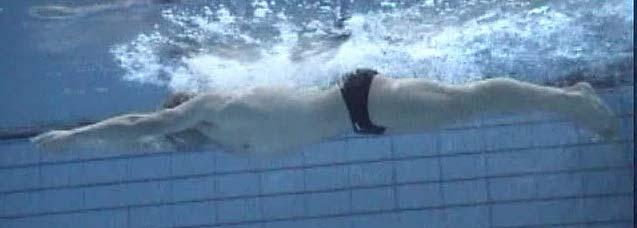 Even though some swimmers recover the hands slightly above the surface, the forward movement of the arms is primarily underwater, and thus resistance is high.