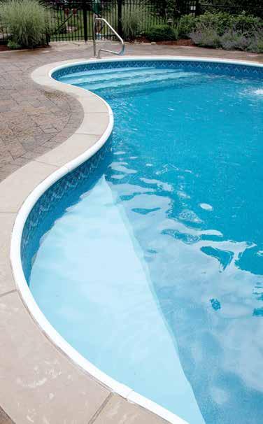 pool. Our tracks are created to enhance the installation process of not only the track, but also the liner,