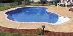 LET US HELP YOU CREATE YOUR DREAM POOL KEEP MAINTENANCE IN MIND nance. Some, like vinyl liner pools, are relatively simple to maintain.