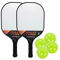 opposing team -Both sides must allow the pickleball to bounce first before hitting it with the paddle at least one time from the start of the game.