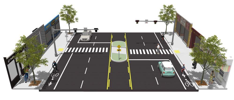 Pedestrian Hybrid Beacons A pedestrian hybrid beacon, previously known as a Highintensity Activated CrossWalK (HAWK), consists of a signalhead with two red lenses over a single yellow lens on the