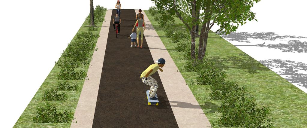 General Design Practices Shared-use paths can provide a desirable facility, particularly for recreation, and users of all skill levels preferring separation from traffic.