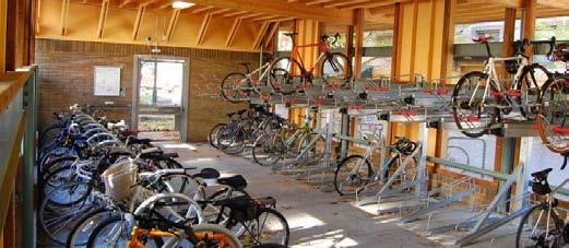 Providing bicycle access to transit and space for bicycles on buses and rail vehicles can