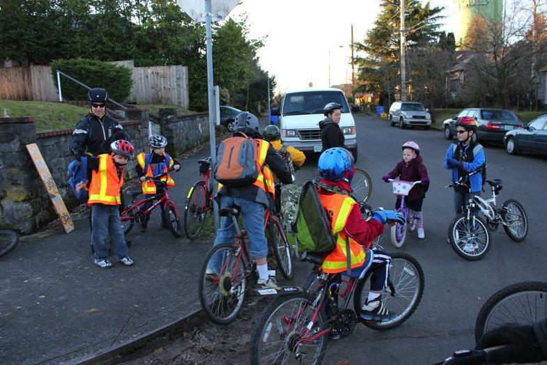 The Year Of The Bike Train How do we encourage biking to school as a normal everyday activity?