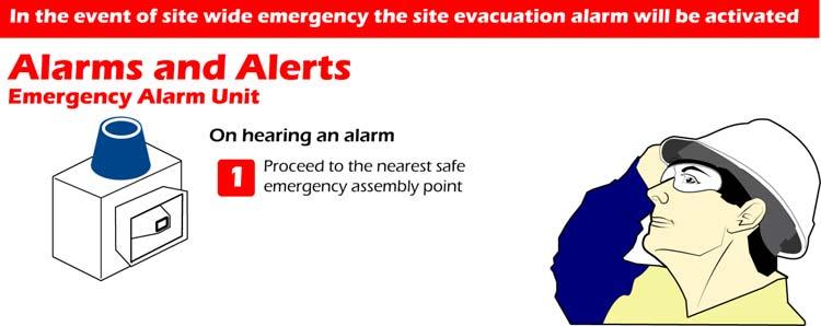7. Emergency Procedures Emergency Procedures In the event of site wide emergency the site evacutaion alarm will be activated.