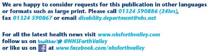 If you can't go let us know! Every month around 2,000 people across Forth Valley fail to turn up for hospital appointments. This costs the NHS millions of pounds each year and increases waiting times.