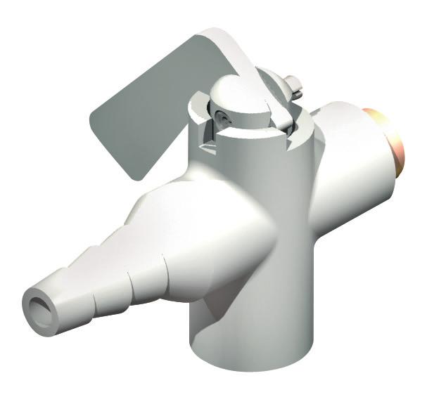 The valves are based on a BALLOFIX ball valve. Opening/closing function 90º lift/turn.