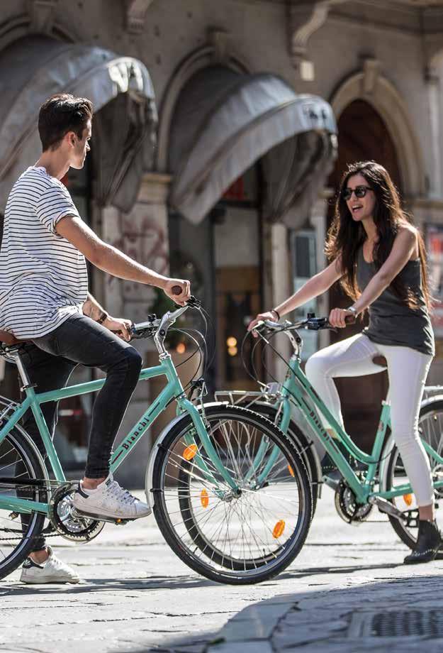 SPILLO Hybrid bicycles, ideal for urban commuting and trekking.