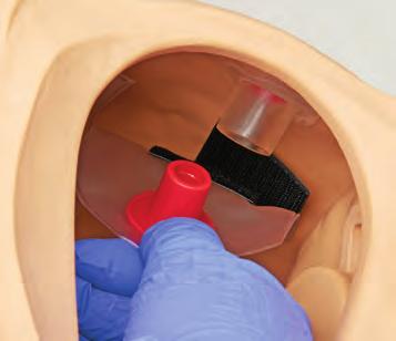 Upon completion of the exercise, remove the reservoir, drain the liquid from the reservoir bag, and rinse the bag. 4. Ensure the bag is clean and dry prior to storing it back inside the torso.
