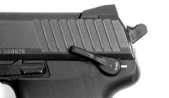 Operating Controls & Components WARNING: The HK45 series or pistols incorporate single-action and doubleaction modes of operation.