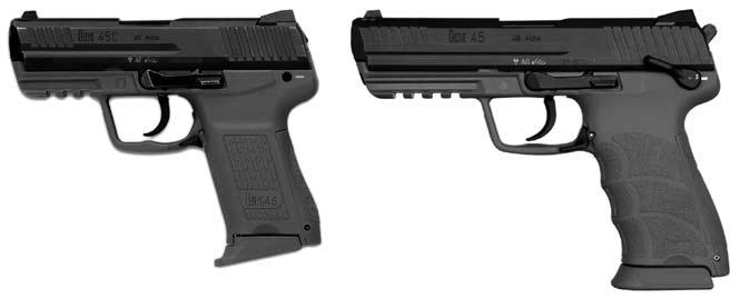 SECTION 1 Introduction HK45 & HK45 Compact The HK45 and HK45 Compact were developed as product improvements to the highly regarded HK USP45 and USP45 Compact family of pistols, first released in the