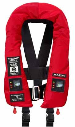 M.E.D./SOLAS lifejackets M.E.D./SOLAS lifejackets M.E.D./SOLAS approved inflatable lifejackets for demanding industrial use. Double safety through twin chambers.