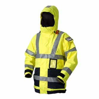 Industrial floatation clothing EN 471 Industrial LIFEJACKETs EN 393 EN 1095 ART NO 5470 The Dock-combination Baltic Chest high trousers, in combination with our Dock floatation jacket provides a 100%