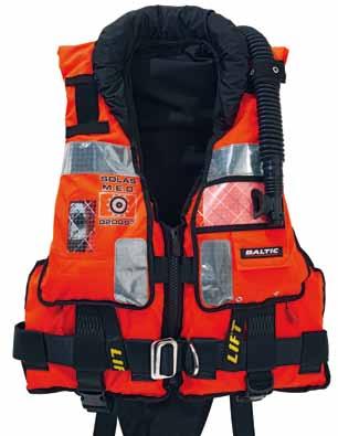 obvious choice of flotation jacket for both industry and the safetyconscious leisure boat owner. Approved to EN ISO 12402 and EN 471.