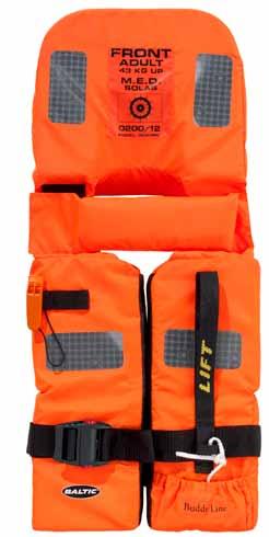 M.E.D./SOLAS lifejackets M.E.D./SOLAS CERTIFIED M.E.D./ SOLAS Approved lifejackets approved to MSC 200 (80) requirement 1060 SOLAS M.E.D./SOLAS MSC 200 (80) 2010 requirement approved lifejacket for passenger and commercial shipping.