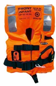 M.E.D./SOLAS lifejackets M.E.D./SOLAS CERTIFIED Technical specifications M.E.D./SOLAS 2010 child approved to MSC 200 (80) requirement Similar to M.