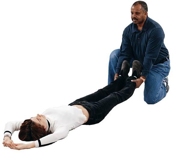First Aid: Moving Victims If Alone continued Unresponsive victim without suspected spinal injury: