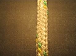 CUT STRANDS: A strand is made of one, two or more groups of twisted yarn. Braided ropes are typically 16-, 24- or 32-strand.