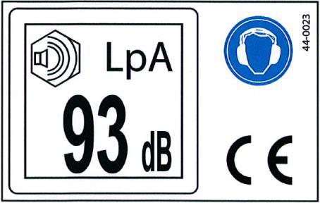 1.2 Labels 1.2.1 Serial number and warning label The serial number and warning label is positioned on the right side of the winch housing. Read the meaning of all four icons (Figure to the right): 1.