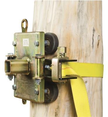 8 lb) PCA-1263 Tree/pole mount w/anchor strap 50 mm wide x 3 m long (2'' x 9,8''). (Use with PCA-1268 or PCA-1264). This anchor system allows you to firmly attach the winches on a tree or a post.