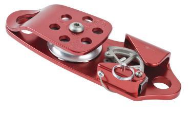 PCA-1271 Swing side self-blocking aluminum pulley. 1 sheave 62 mm (2-1/2'') diameter. P a g e 14 The self-locking pulley is especially designed for rescue operations.