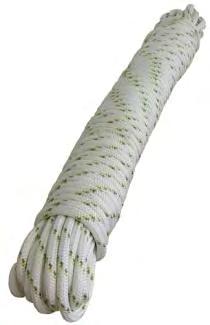 DOUBLE BRAIDED POLYESTER ROPES It features double braid construction for durability and low-stretch properties for safety.