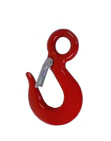 PCA-1281 SAFETY HOOK Multi-purpose hook with a spring-loaded safety clasp which will prevent the hook from slipping off. 200 g (0.