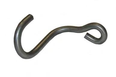 10-0135 ROPE EXIT HOOK FOR PCW3000 The rope exit the winch going thru this hook. For PCW3000 only. 40 g (1.