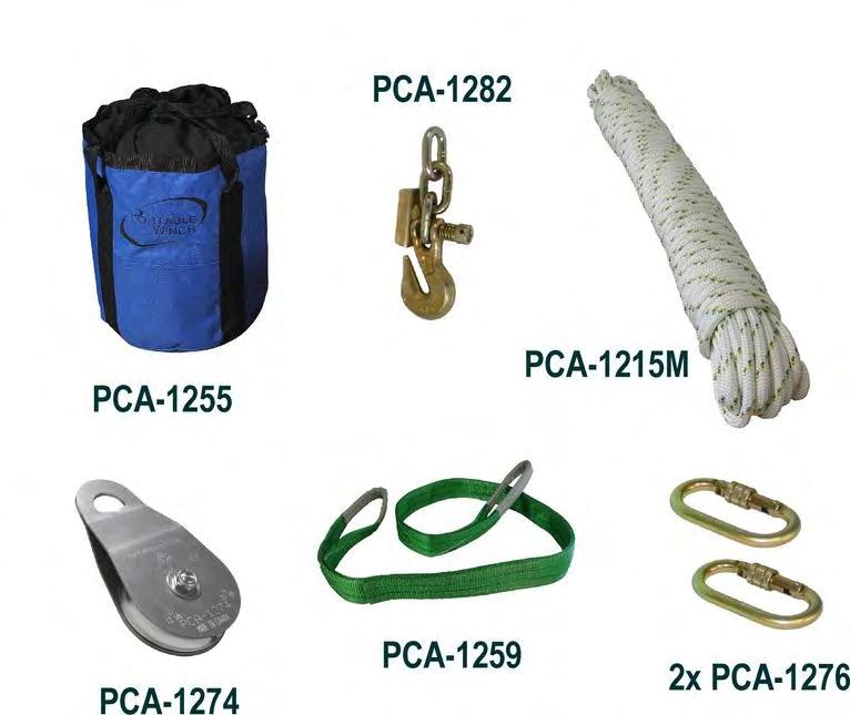 PCA-1002 - PULLING ACCESSORIES ASSORTMENT This small assortment is a basic kit for pulling.