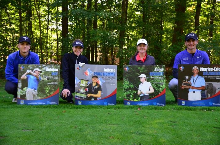 v=gsgajhnb66u The ambassadors of the Get Out, Play Golf campaign, Philo Lirette and Daniel Melançon, amused the crowd with their life stories Many thanks Golf Québec thanks its partners and donors: